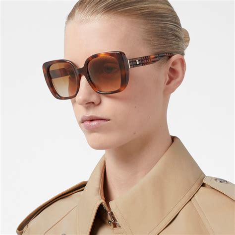 burberry monogram motif oversized square frame lola sunglasses|Monogram Motif Oversized Square Frame Lola Sunglasses in .